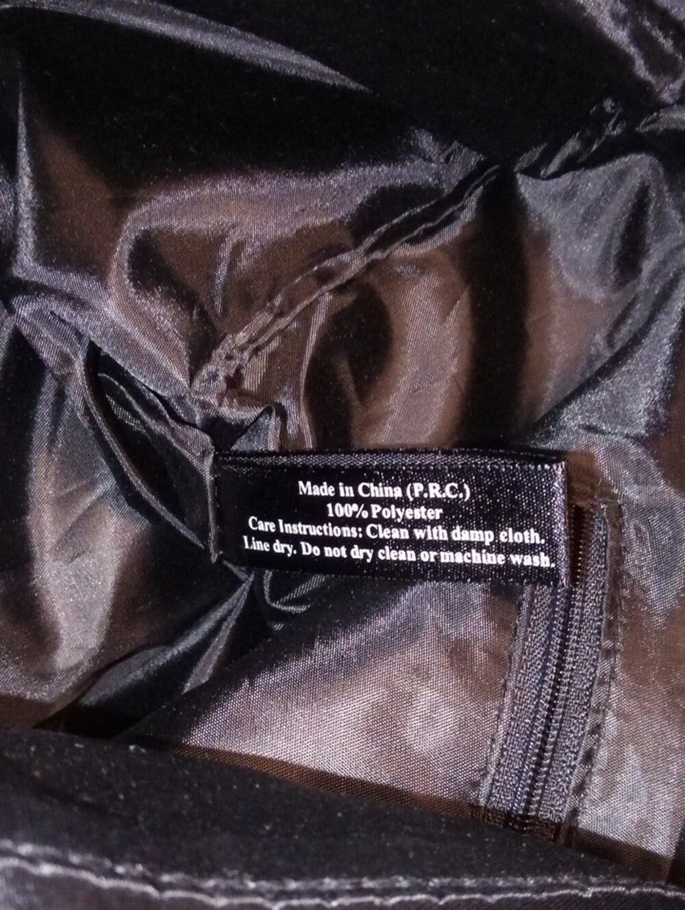 Giorgio Armani Black Tote with Gold Crest Logo